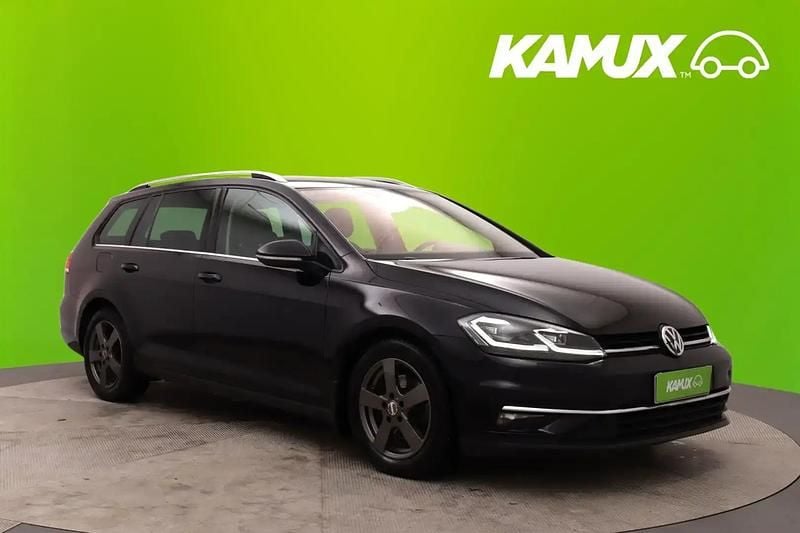 Käytetty VW Golf VII Highline 116 HP (85 kW) 2019 Musta Farmari