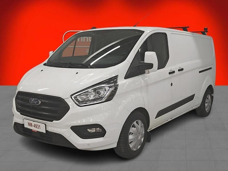 Valkoinen Käytetty 2023 Ford Transit Custom Trend Van | 34 490 € (Kallis) - Kuva 1/3