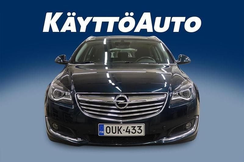 Käytetty Opel Insignia Edition 140 HP (102 kW) 2015 Vihreä Farmari