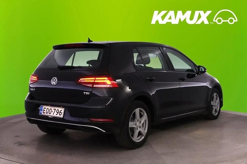 Käytetty VW Golf VII Comfortline 110 HP (80 kW) 2018 Musta Sedan
