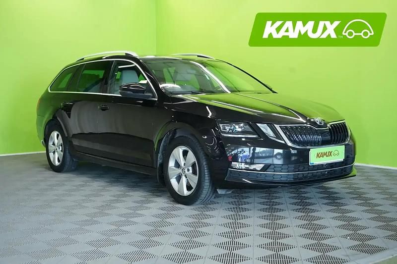 Musta Käytetty 2020 Skoda Octavia G-TEC Business Line Farmari | 14 900 € (Hyvä tarjous) - Kuva 1/4