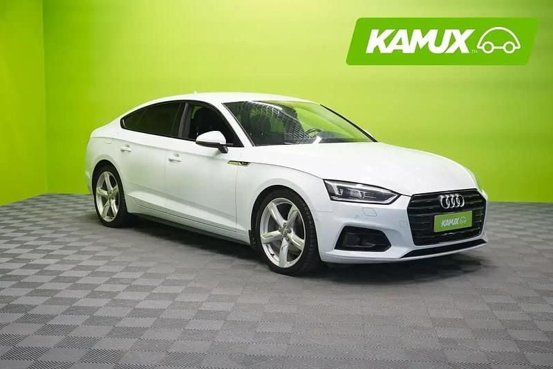 Käytetty Audi A5 Sportback S-Line 170 HP (125 kW) 2018 Valkoinen Viistoperä