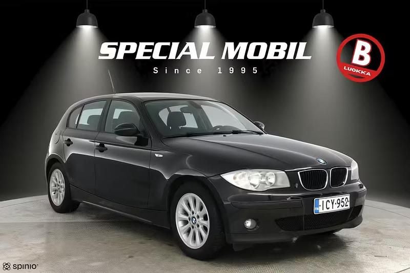 Musta Käytetty 2006 BMW 116 Viistoperä | 2 990 € (Perustarjous) - Kuva 1/4
