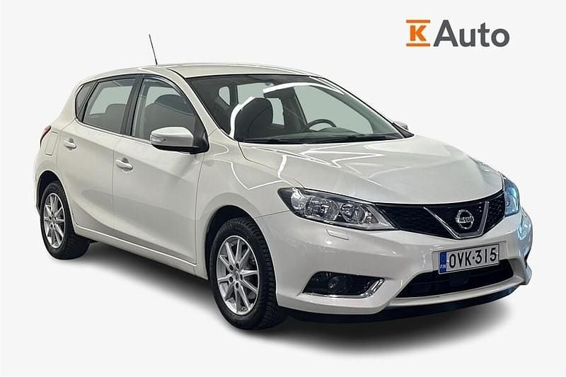 Käytetty Nissan Pulsar Acenta 116 HP (85 kW) 2016 Valkoinen Viistoperä