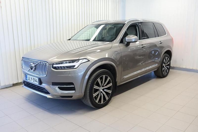 Harmaa Käytetty 2021 Volvo XC90 Inscription Katumaasturi | 42 900 € (Hyvä tarjous) - Kuva 1/4
