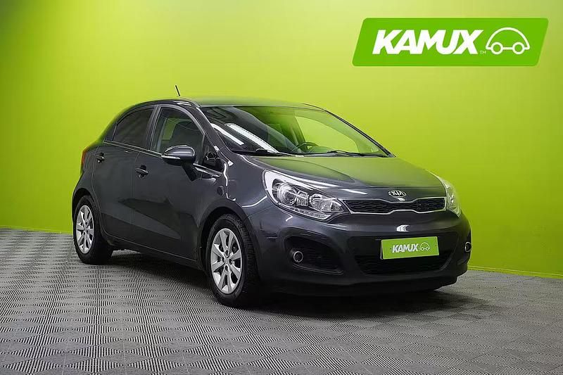 Harmaa Käytetty 2014 Kia Rio EX Viistoperä | 5 400 € (Supertarjous) - Kuva 1/4