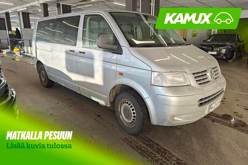Käytetty VW T5 131 HP (96 kW) 2007 Hopea / harmaa Van