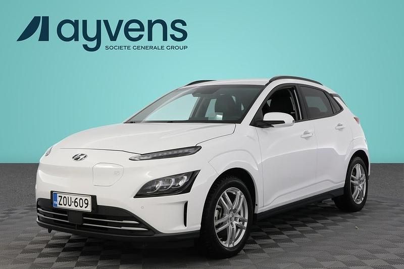 Valkoinen Käytetty 2023 Hyundai Kona Style Katumaasturi | 26 900 € (Perustarjous) - Kuva 1/4