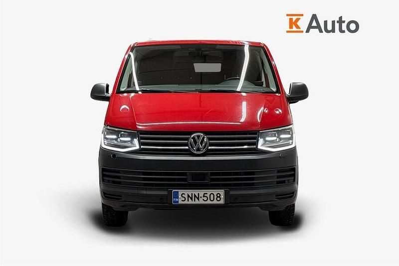 Käytetty VW T6 Edition 102 HP (75 kW) 2016 Punainen Van