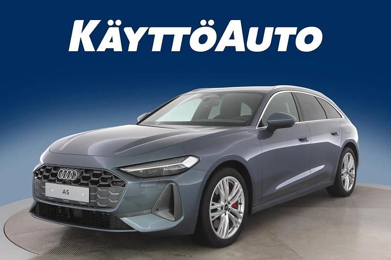 Uusi Audi A5 Advanced 299 HP (219 kW) 2025 Horizonsininen met. Coupe - kaksiovinen