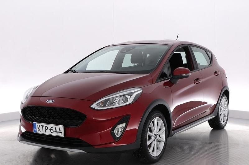 Punainen Käytetty 2018 Ford Fiesta Active Viistoperä | 7 900 € (Hyvä tarjous) - Kuva 1/4