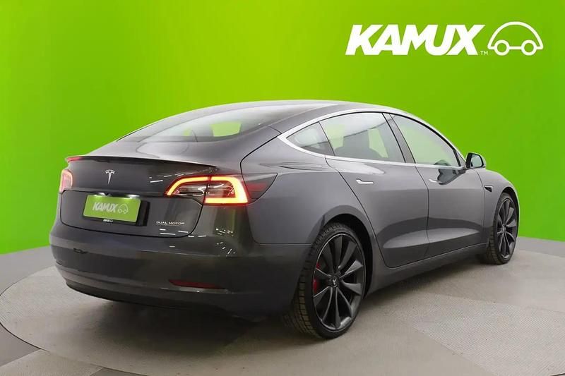 Käytetty Tesla Model 3 Performance 377 kW (513 HP) 2020 Harmaa Sedan