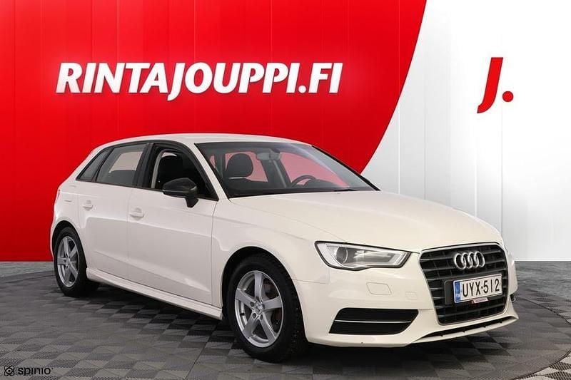 Käytetty Audi A3 Sportback Business 110 HP (80 kW) 2014 Valkoinen Viistoperä