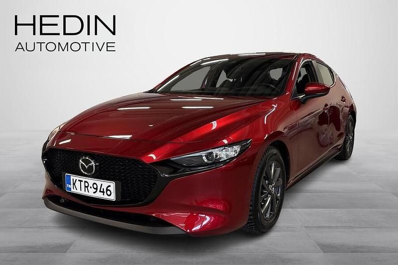 Käytetty Mazda 3 Vision 186 HP (136 kW) 2022 Punainen Viistoperä
