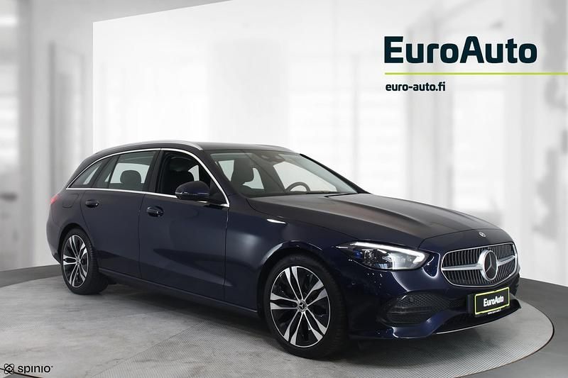 Sininen Käytetty 2022 Mercedes C220 Business | 41 490 € - Kuva 1/4