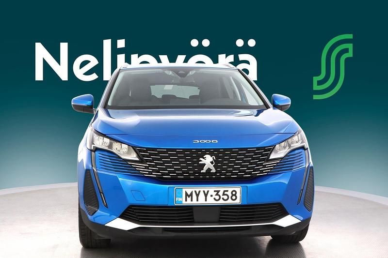Käytetty Peugeot 3008 Allure 210 HP (154 kW) 2021 Sininen Katumaasturi