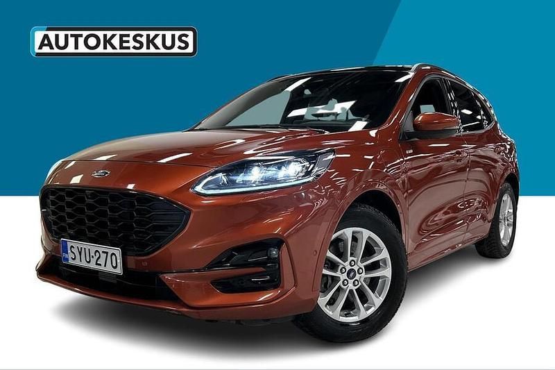 Oranssi Käytetty 2021 Ford Kuga ST-Line X Katumaasturi | 21 900 € (Perustarjous) - Kuva 1/4