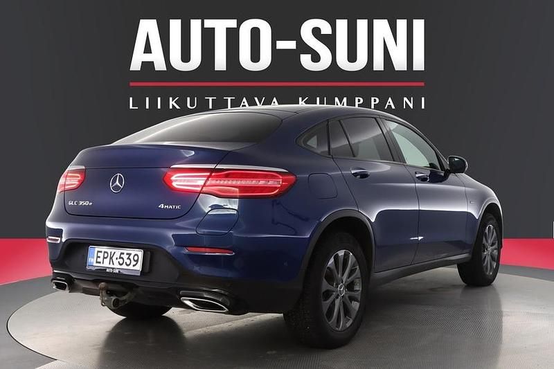 Käytetty Mercedes GLC350 Business 211 HP (155 kW) 2018 Sininen Coupe - kaksiovinen