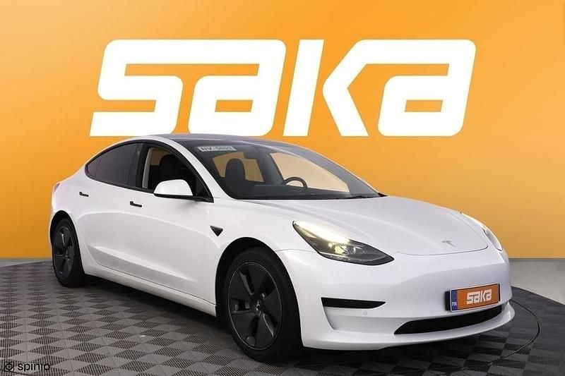 Käytetty 2022 Tesla Model 3 Standard Range Plus Sedan | 23 900 € (Hyvä tarjous) - Kuva 1/3