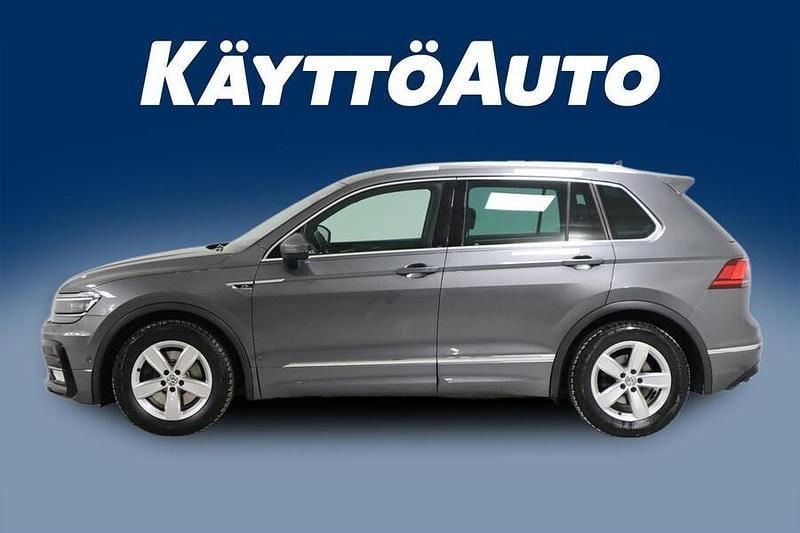 Käytetty VW Tiguan GT 190 HP (139 kW) 2017 Met. hopea Katumaasturi
