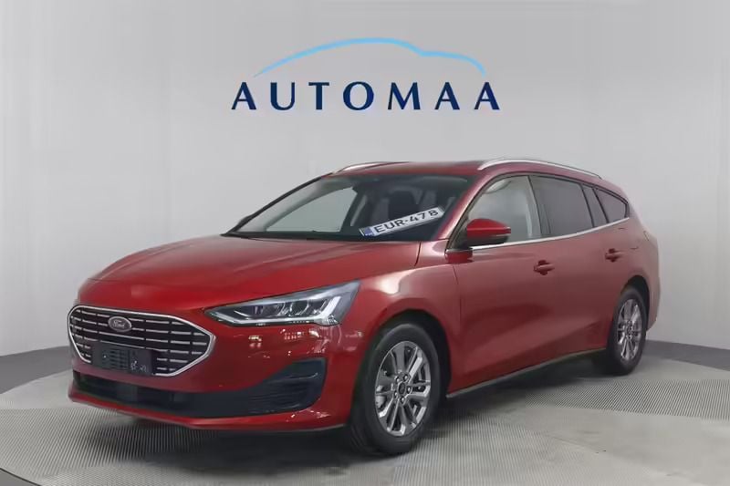 Punainen Käytetty 2023 Ford Focus Titanium Farmari | 33 850 € - Kuva 1/4