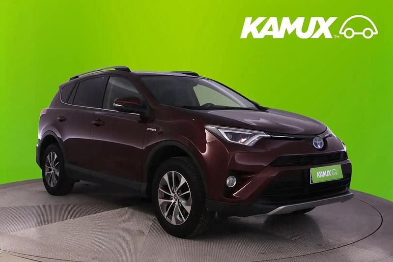 Punainen Käytetty 2017 Toyota RAV4 Hybrid Active Katumaasturi | 18 980 € (Perustarjous) - Kuva 1/4
