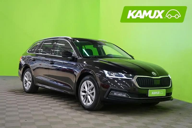 Musta Käytetty 2022 Skoda Octavia G-TEC Style Farmari | 20 750 € (Perustarjous) - Kuva 1/4