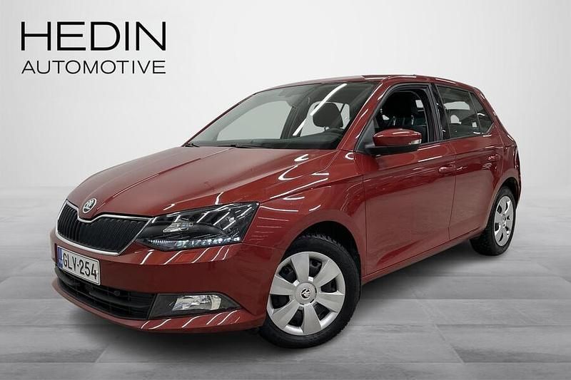 Punainen Käytetty 2015 Skoda Fabia Ambition Viistoperä | 10 900 € (Perustarjous) - Kuva 1/4