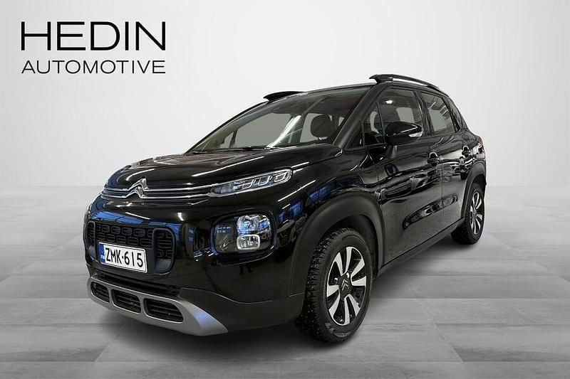 Käytetty Citroën C3 Aircross Feel 110 HP (80 kW) 2018 Musta Katumaasturi