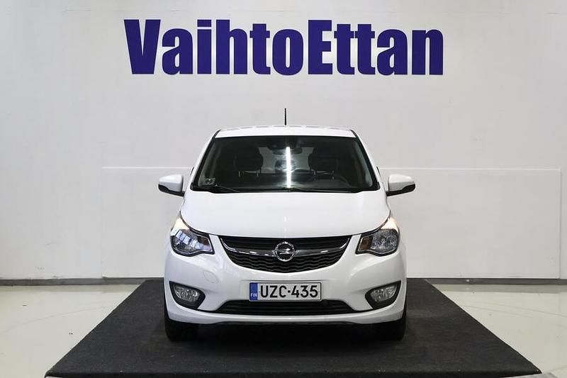 Käytetty Opel Karl Enjoy 75 HP (55 kW) 2016 Valkoinen Viistoperä