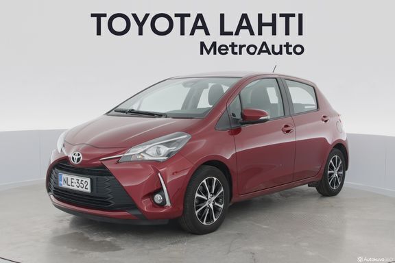 Punainen Käytetty 2018 Toyota Yaris Multidrive S Viistoperä | 15 890 € (Perustarjous) - Kuva 1/4