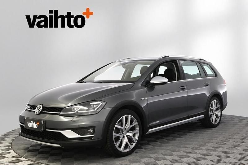 Harmaa Käytetty 2019 VW Golf Alltrack Farmari | 15 300 € (Hyvä tarjous) - Kuva 1/3
