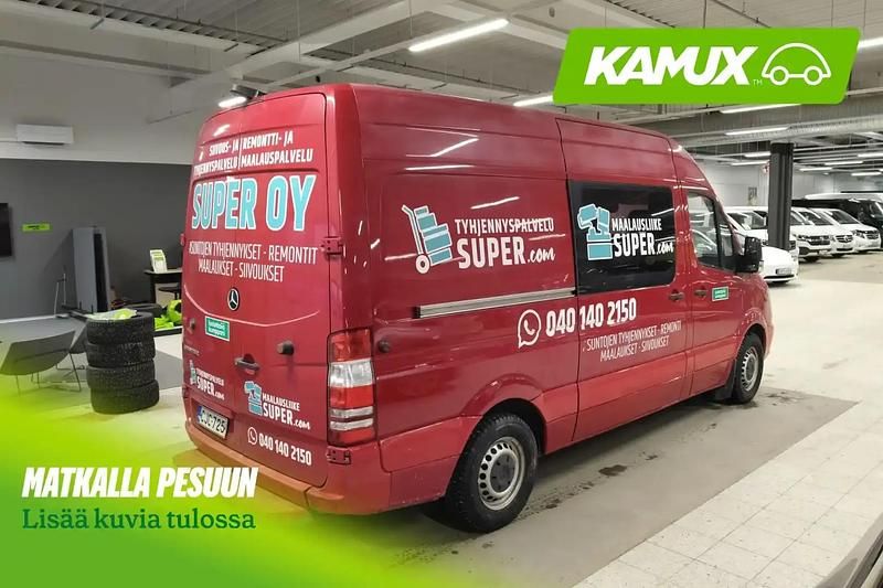 Käytetty Mercedes Sprinter 129 HP (94 kW) 2013 Punainen Van