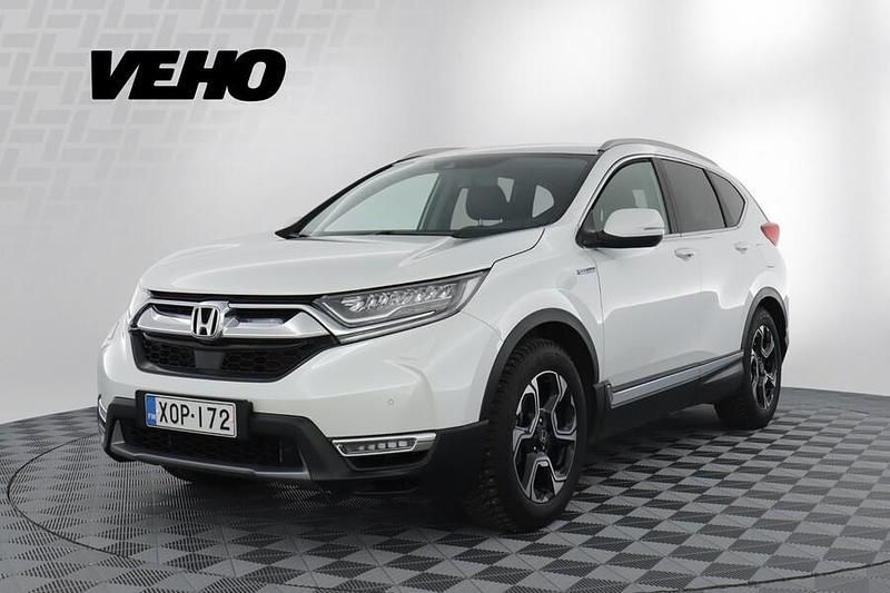 Valkoinen Käytetty 2020 Honda CR-V Hybrid Katumaasturi | 29 500 € (Perustarjous) - Kuva 1/4