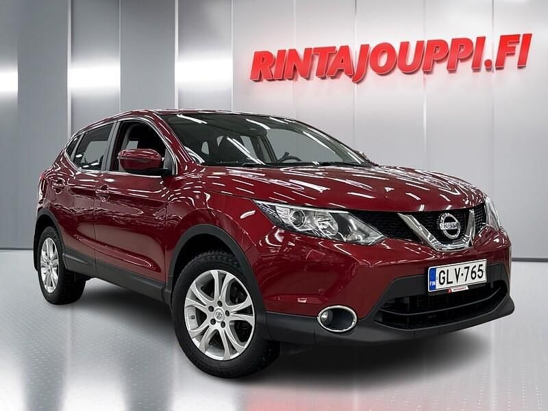 Käytetty Nissan Qashqai Acenta 131 HP (96 kW) 2016 Punainen Katumaasturi