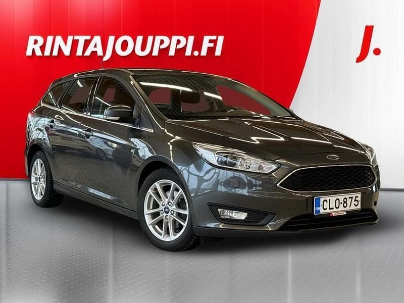 Harmaa Käytetty 2018 Ford Focus Farmari | 8 600 € (Hyvä tarjous) - Kuva 1/3