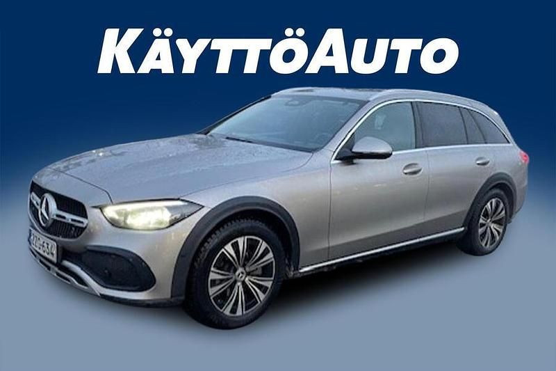 Harmaa Käytetty 2024 Mercedes C220 Farmari | 39 990 € (Kallis) - Kuva 1/3