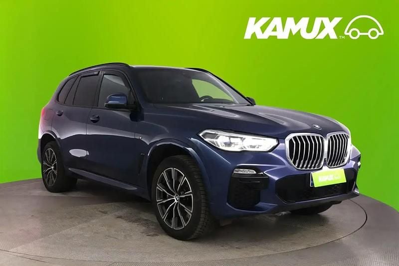 Sininen Käytetty 2021 BMW X5 M Sport Katumaasturi | 44 390 € (Hyvä tarjous) - Kuva 1/4