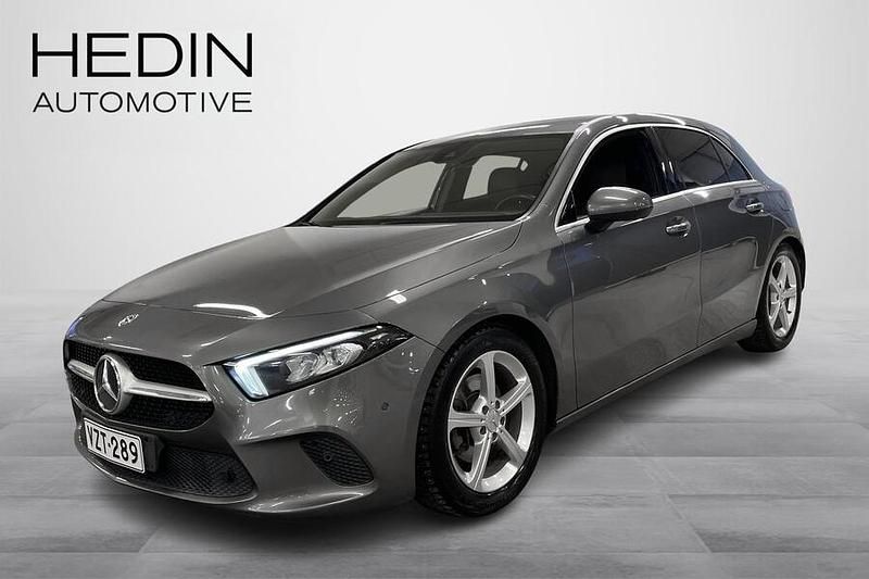 Harmaa Käytetty 2018 Mercedes A200 Progressive Viistoperä | 19 390 € (Perustarjous) - Kuva 1/4