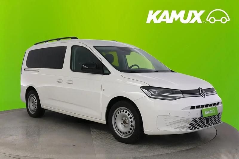Valkoinen Käytetty 2024 VW Caddy Maxi Life Business Tila-auto | 35 750 € (Supertarjous) - Kuva 1/4