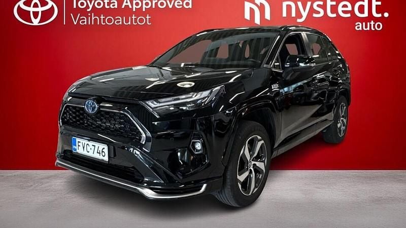 Käytetty Toyota RAV4 Hybrid Active 306 HP (225 kW) 2023 Musta Katumaasturi