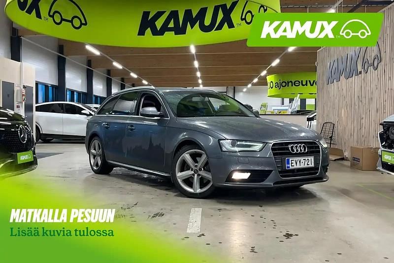 Hopea / harmaa Käytetty 2012 Audi A4 Farmari | 6 800 € (Hieman kallis) - Kuva 1/4