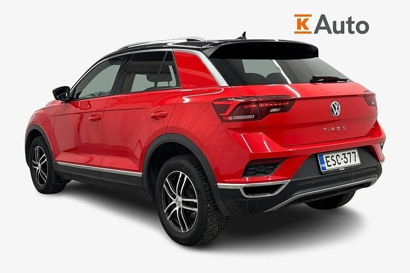 Käytetty VW T-Roc Sport 150 HP (110 kW) 2020 Punainen Katumaasturi