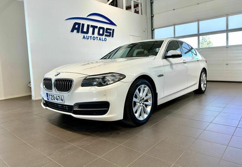 Valkoinen Käytetty 2015 BMW 520 Sedan | 13 390 € (Kallis) - Kuva 1/4