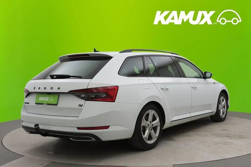 Käytetty Skoda Superb SportLine 156 HP (114 kW) 2020 Valkoinen Farmari