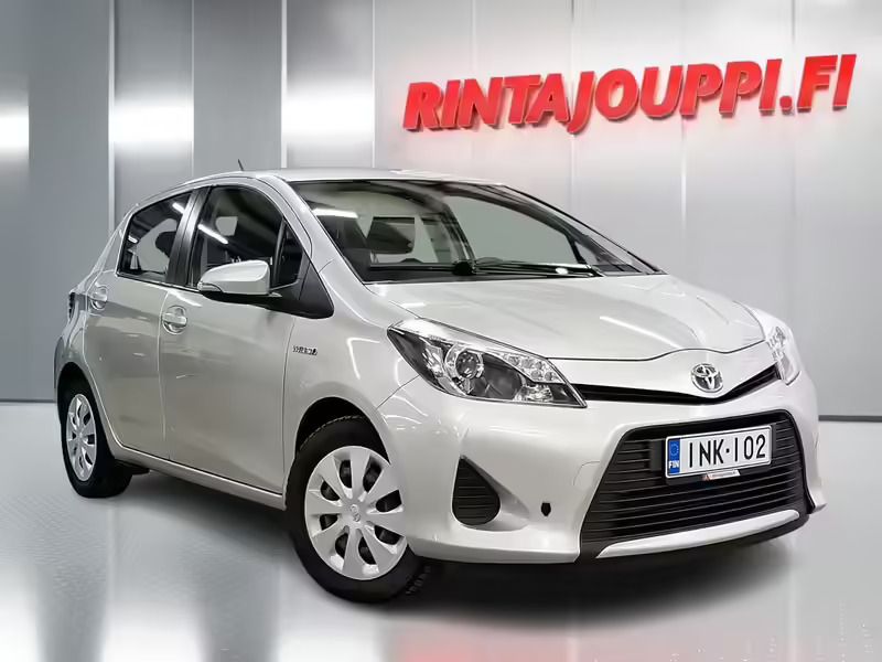 Valkoinen Käytetty 2014 Toyota Yaris Hybrid Active Viistoperä | 18 590 € - Kuva 1/4