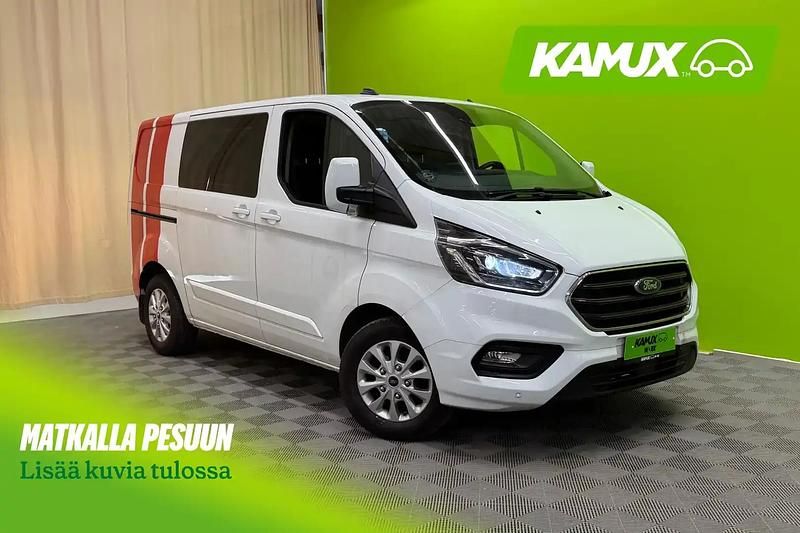 Valkoinen Käytetty 2023 Ford Transit Custom Limited Van | 29 900 € (Hyvä tarjous) - Kuva 1/4