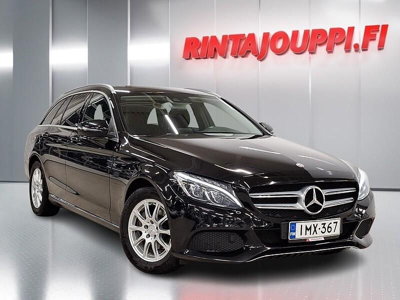 Musta Käytetty 2016 Mercedes C180 Business Farmari | 14 280 € (Hyvä tarjous) - Kuva 1/4