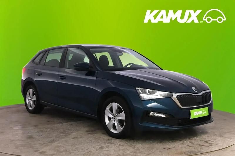Sininen Käytetty 2021 Skoda Scala Ambition Viistoperä | 8 900 € (Hyvä tarjous) - Kuva 1/4