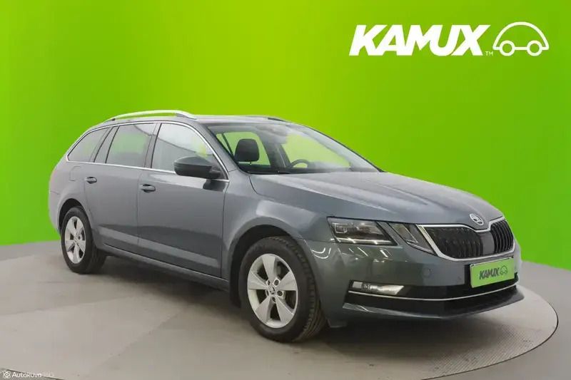 Hopea / harmaa Käytetty 2020 Skoda Octavia Business Line Farmari | 15 790 € (Hyvä tarjous) - Kuva 1/4